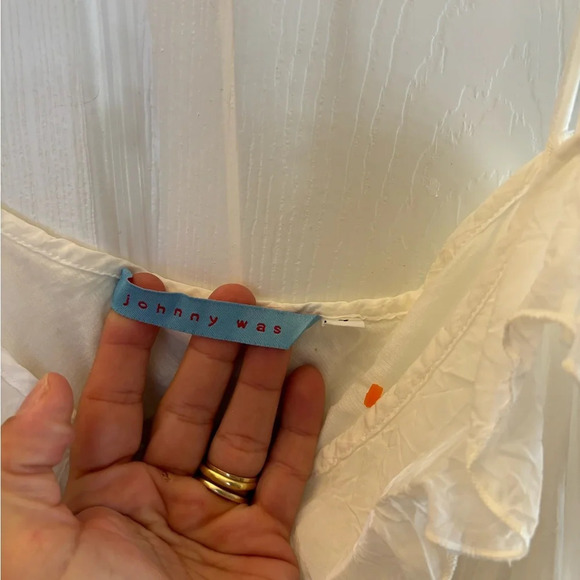 Johnny Was Women's White Dress - Picture 3 of 4